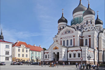  Собор Александра Невского в Таллине, Эстония               