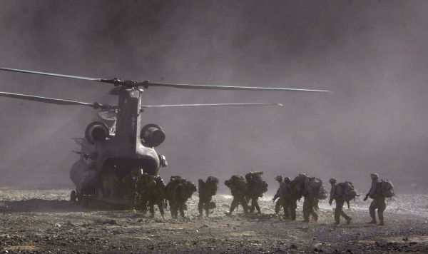 Солдаты армии США в Афганистане, архивное фото