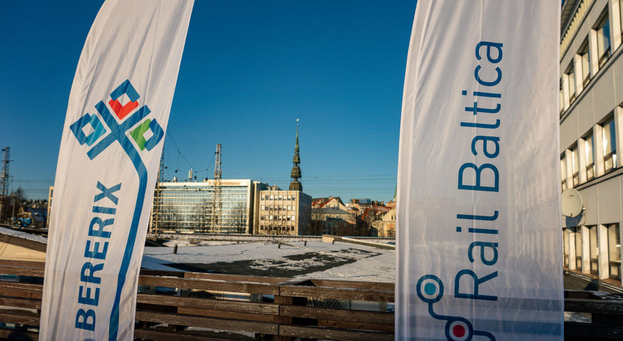 Логотип Rail Baltica