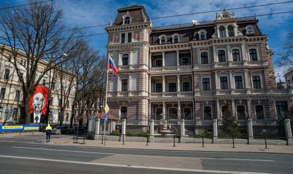 Здание посольства России в Риге