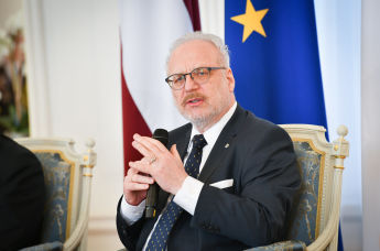 Президент Латвии Эгилс Левитс 