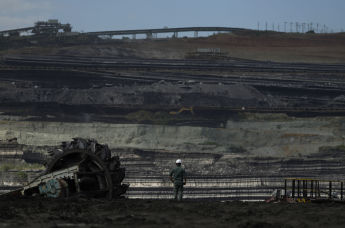 Добыча угля в Греции