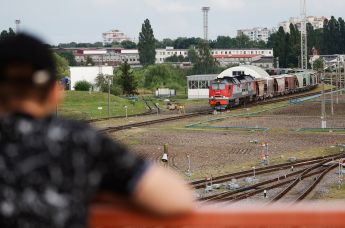 Первый поезд с цементом прибыл в Калининград через Литву, 26 июля 2022