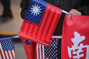 Флажок Тайваня и США