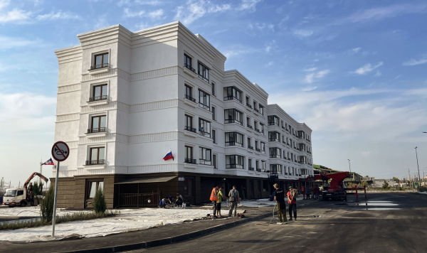 Жилые комплексы, построенные Военно-строительным комплексом Минобороны России, город Мариуполь