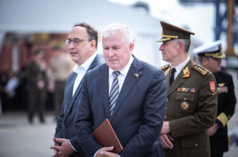 Министр обороны Литвы Арвидас Анушаускас