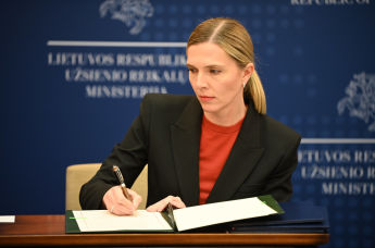 Министр внутренних дел Литвы Агне Билотайте