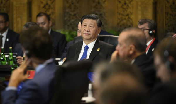 Председатель КНР Си Цзиньпин на полях саммита G20, 14 ноября 2022