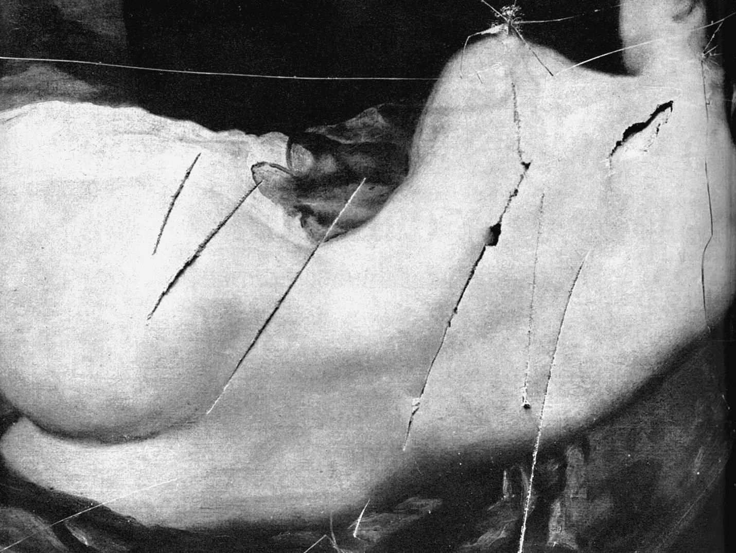 Поврежденная Мэри Ричардсон картина, Диего Веласкеса «Венера с зеркалом»