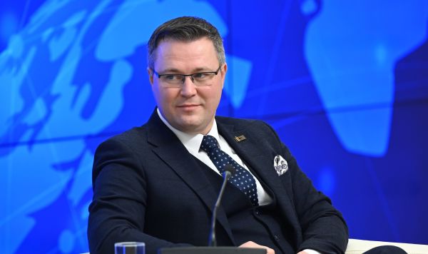 Председатель Союза журналистов Беларуси Андрей Кривошеев
