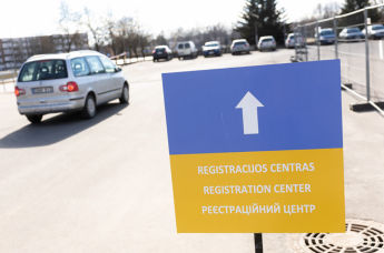 Регистрационный центр для украинцев в Литве, архивное фото