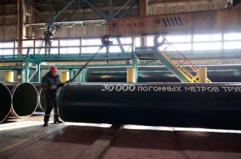 Производство труб для строящегося водовода из Ростовской области в ДНР