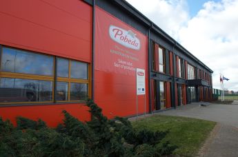 Кондитерская фабрика Pobeda в Вентспилсе, Латвия
