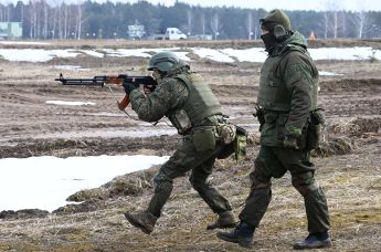 Учения региональной группировки войск Союзного государства в Белоруссии
