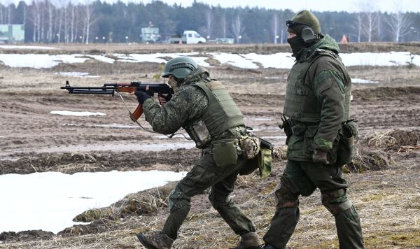 Учения региональной группировки войск Союзного государства в Белоруссии