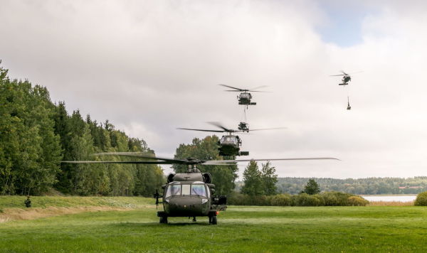 Вертолеты вооруженых сил Швеции 