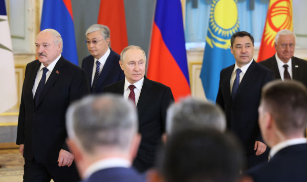Заседание ЕАЭС под председательством президента РФ  Владимира Путина, Москва, 25 мая 2023