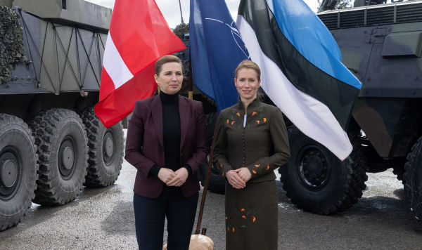 Премьер-министр Эстонии Кая Каллас поблагодарила премьер-министра Дании  Метте Фредериксен