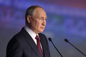 ПМЭФ-2023. Президент РФ Владимир Путин на пленарном заседании