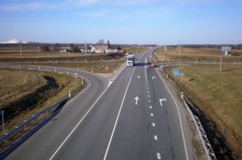 Трасса Via Baltica в Литве