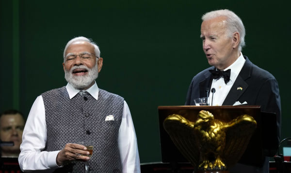 Премьер-министр Индии Нарендра Моди и президент США Джо Байден в Белом доме, 22 июня 2023 год, Вашингтон