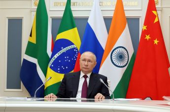Президент РФ Владимир Путин принял участие в саммите БРИКС