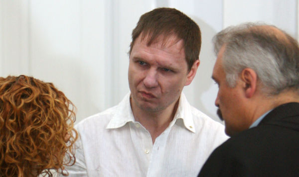 Константин Никулин в Вильнюсском окружном суде после вынесения приговора, 11 мая 2011 года