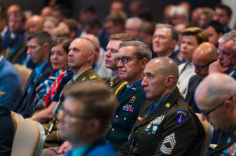 Участники 17-й Балтийской конференции по обороне в Таллине, 26 сентября 2023  
