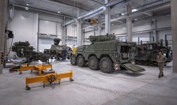 Мастерская по ремонту боевых машин пехоты в Рукле, Литва