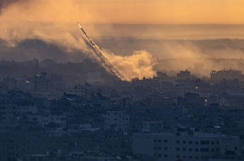 Ракеты, выпущенные по Израилю, из сектора Газа, 7 октября 2023 года