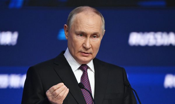 Президент России Владимир Путин принял участие в форуме ВТБ "Россия зовет!"