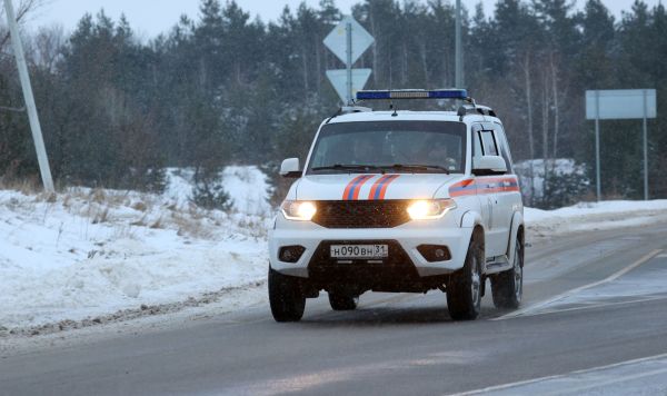 Военно-транспортный самолет Ил-76 потерпел крушение в Белгородской области