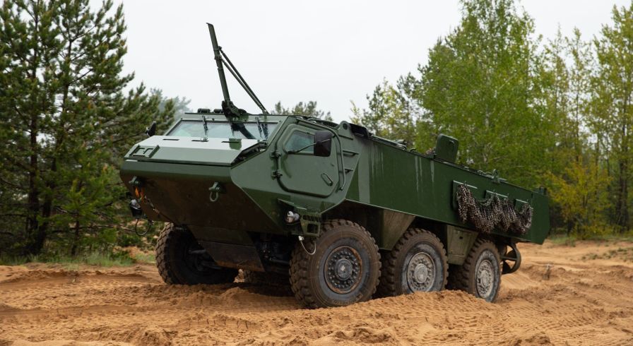 Бронемашина Patria 6x6