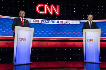 Дебаты бывшего президента США Дональда Трампа и действующего лидера Джо Байдена, Атланта, Джорджия, 27 июня 2024