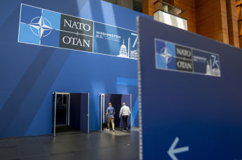 Логотип саммита НАТО в Вашингтоне 2024