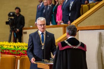 Инаугурация президента Литвы Гитанаса Науседы