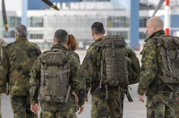 Военнослужащие бригады Бундесвера в Литве. Архивное фото