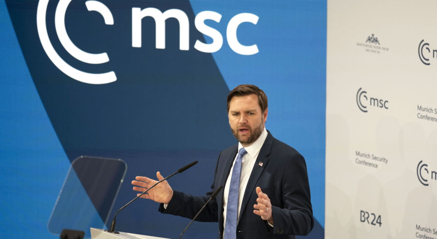 Джеймс Дэвид Вэнс на Мюнхенской конференции по безопасности, 14 февраля 2025 г.