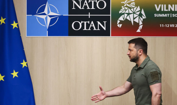 Владимир Зеленский на саммите НАТО в Вильнюсе
