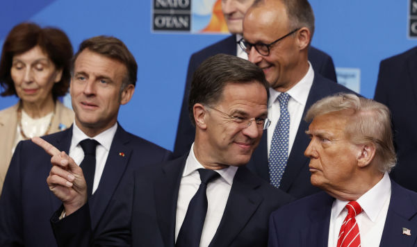 Президент США Дональд Трамп и генеральный секретарь НАТО Марк Рютте