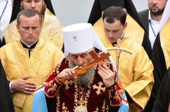 Предстоятель Украинской православной церкви Московского патриархата (УПЦ МП) митрополит Онуфрий