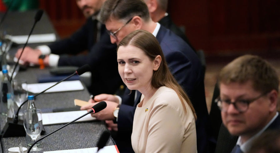 Довиле Шакалене на встрече с представителями Минобороны Филиппин