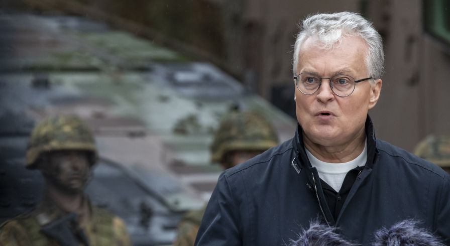 Президент Литвы Гитанас Науседа