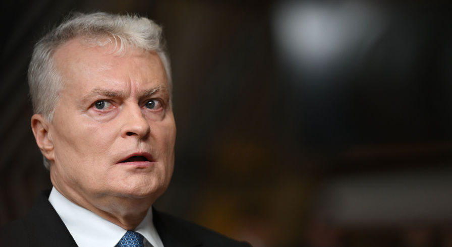 Президент Литвы Гитанас Науседа