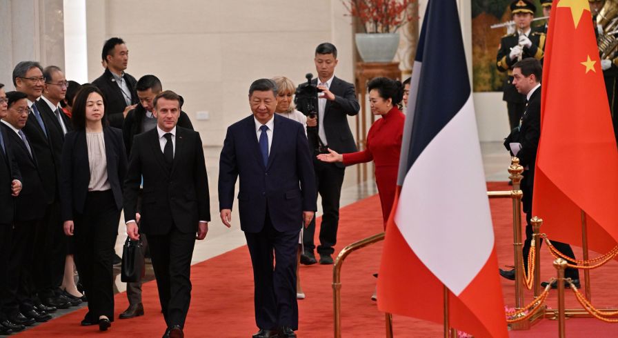 Визит президента Франции Эмманюэля Макрона в Пекин, 4 декабря 2025 г.