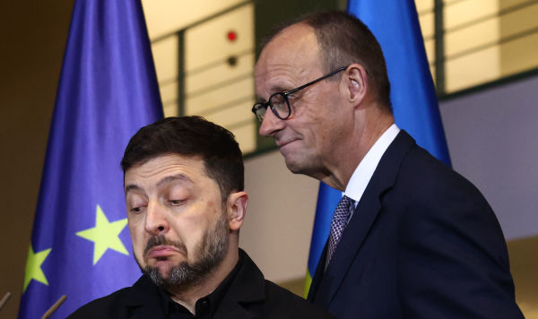 Канцлер Германии Фридрих Мерц и Владимир Зеленский
