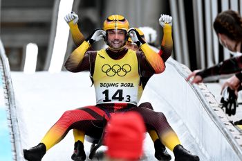 Олимпиада-2022. Санный спорт. Командная эстафета