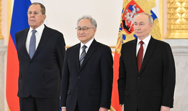 Президент Владимир Путин принял верительные грамоты у вновь прибывших послов иностранных государств