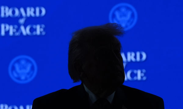 Президент США Дональд Трамп во время ежегодного заседания Всемирного экономического форума в Давосе, Швейцария, в четверг, 22 января 2026 года