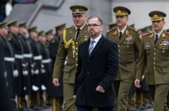 Министр обороны Литвы Робертас Каунас